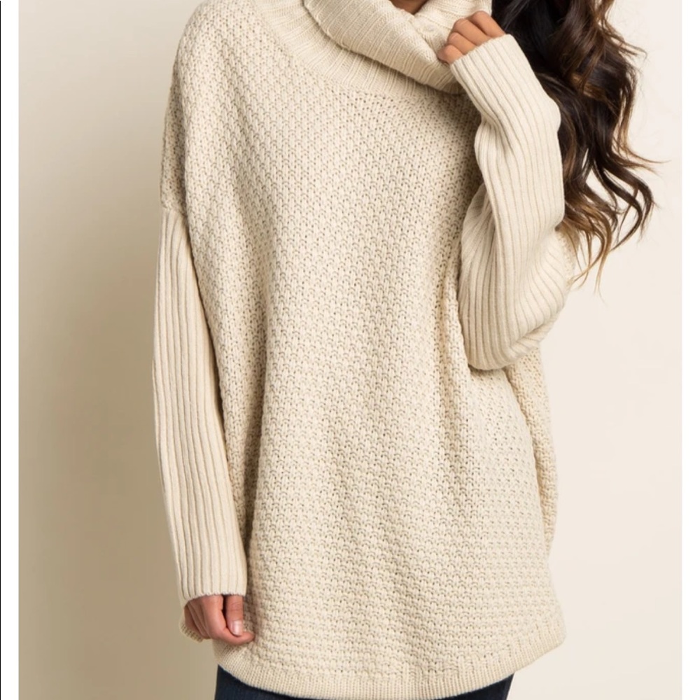 Cowl neck sweater